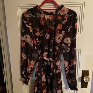 Great floral Loft work dress